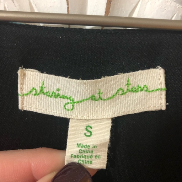 Starring at Stars OU Ikat & Tie-dye Print Dress - Picture 3 of 4